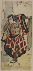 Attore Ichikawa Monnosuke, c. 1780
